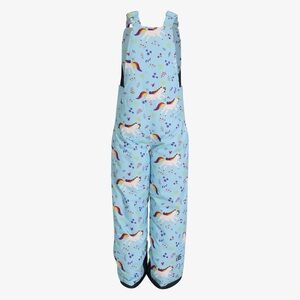 NWT Arctix Blue Unicorn Castaway Toddler High Bib Overalls Snowsuit